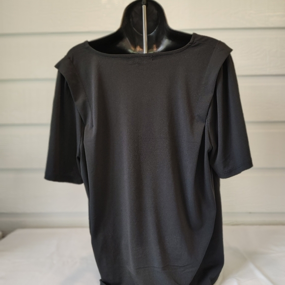 LG Banana Republic V Neck Blouse Officewear Casual Dressy Professional - Picture 4 of 9